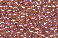 15-275 D/Peach Lined Crystal AB 15-275 D/Peach Lined Crystal AB